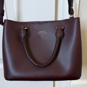 Lauren Ralph Lauren Dark Brown Shoulder Bag